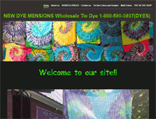 Tablet Screenshot of newdye.com
